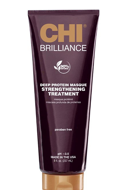 Білкова маска для волосся / CHI Deep Brilliance Olive & Monoi Optimum Protein Masque, фото 1