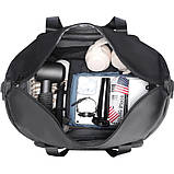 Дорожня спортивна сумка через плече Mark Ryden Buff MR2891 (Чорний), фото 4