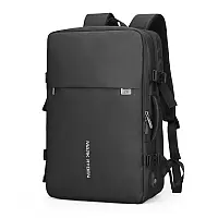 Дорожный рюкзак для ноутбука 17 дюймов Mark Ryden MR8057Y с возможностью расширения (Черный)