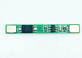 BMS контролер 1S 3A для Li-Ion акумуляторів HQ2H2184A, 2x4x30 мм