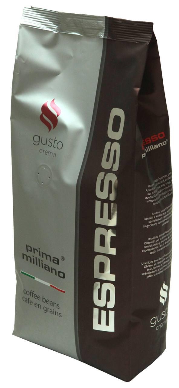 Зернова кава Espresso Prima Milliano Gusto Crema 1 кг, фото 1