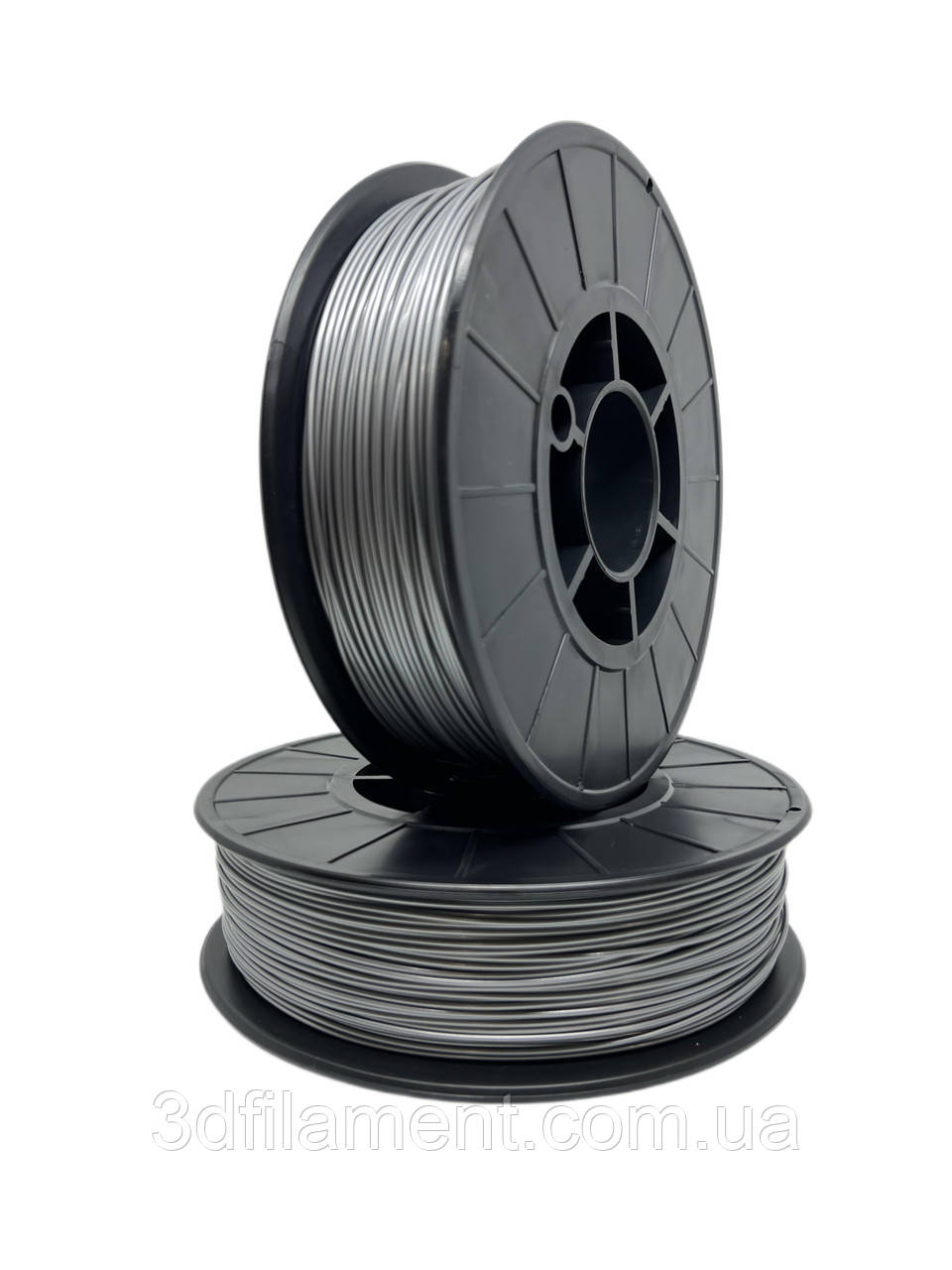Пластик PetG (Copet) сірий металік 1,75mm 0,75кг, фото 1