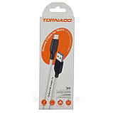 USB кабель Tornado TX9 silicon Micro (2,4A/1м)- білий, фото 2