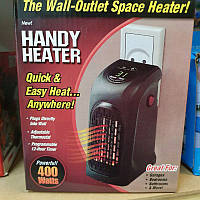 Электро дуйчик handy heater 400вт портативный мини-обогреватель в розетку, Бытовой нагреватель ветродуйка Way
