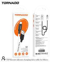 USB кабель Tornado TX9 Micro (2,4A/1м)- білий