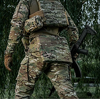 Большой поджопник на пояс военный армейский туристический КОРДУРА сидушка для военных полевая каремат Cordura мультикам