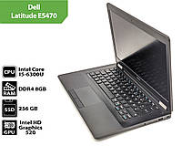 Ноутбук Dell Latitude E5470 (14.0" (1920x1080)/ I5-6300U / 8Gb / SSD 256Gb)