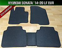 ЕВА коврики Hyundai Sonata LF '14-20 EUR. EVA ковры Хюндай Соната европеец