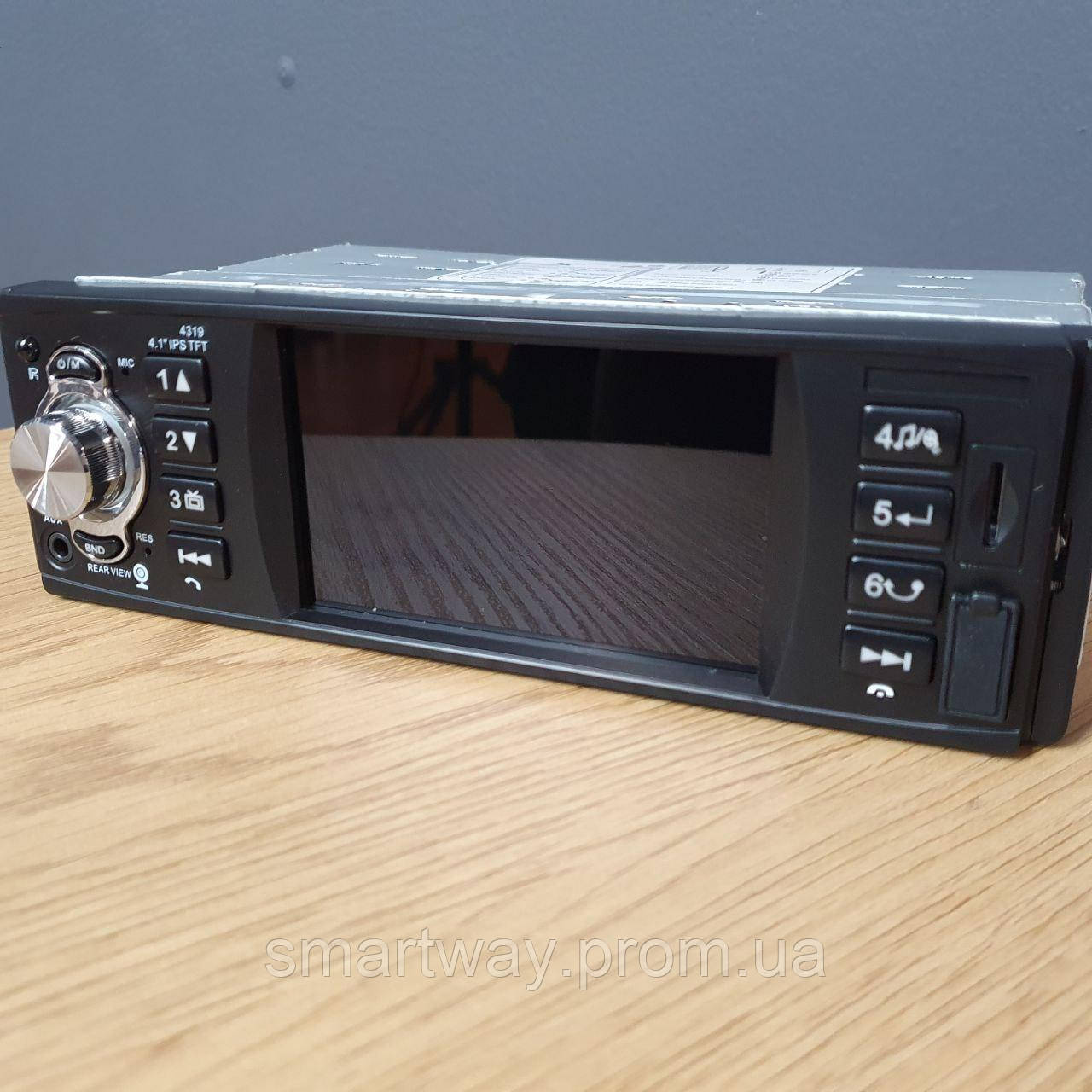 Автомагнитола с экраном в машину Pioneer 1DIN магнитола AUX с флешкой usb, Bluetooth FM радио и SD картой Way - фото 7 - id-p1891393015