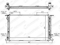 Радіатор охолодження AUDI A4 (B8) 2007 - 2011 8K0121251Q 8K0121251AA