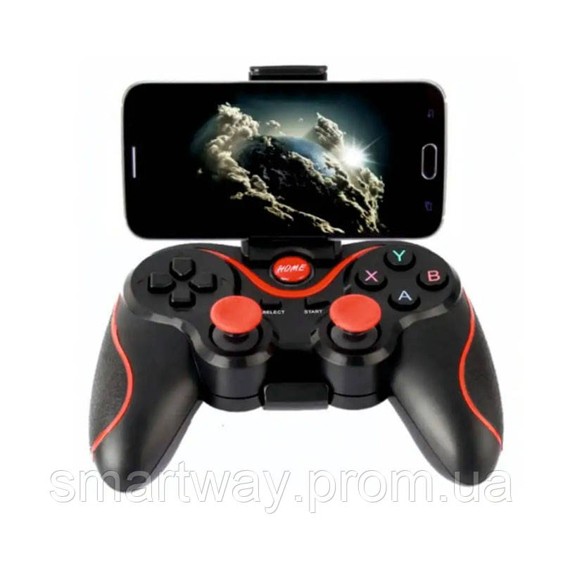 Беспроводной контроллер wireless controller x3 игровой андроид джойстик для телефона геймпад для ноутбука пк - фото 3 - id-p1891394085