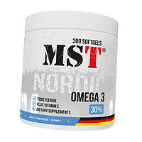 Рыбий жир Омега 3 MST Omega 3 Nordic 300 капсул