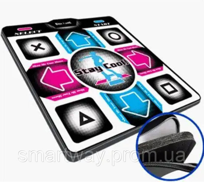 Электронный коврик для танцев X-treme Dance детский USB танцевальный коврик для пк Stepmania Dance mat для тв - фото 3 - id-p1891394156