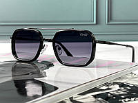 Стильные очки от солнца с металлической оправой женские солнцезащитные черные очки uv 400 Cartie Way