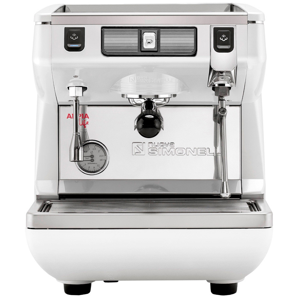 Кофемашина Nuova Simonelli Appia Life S 1gr white - фото 1 - id-p1891400404