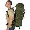 Рюкзак армійський 70 л 65х16х35 см, A21 + Подарунок Повербанк RPP-96 10000 mAh / Тактичний рюкзак з підсумками, фото 7