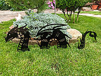 Садовий декор у вигляді дракона. Садові фігури для дачі або саду.