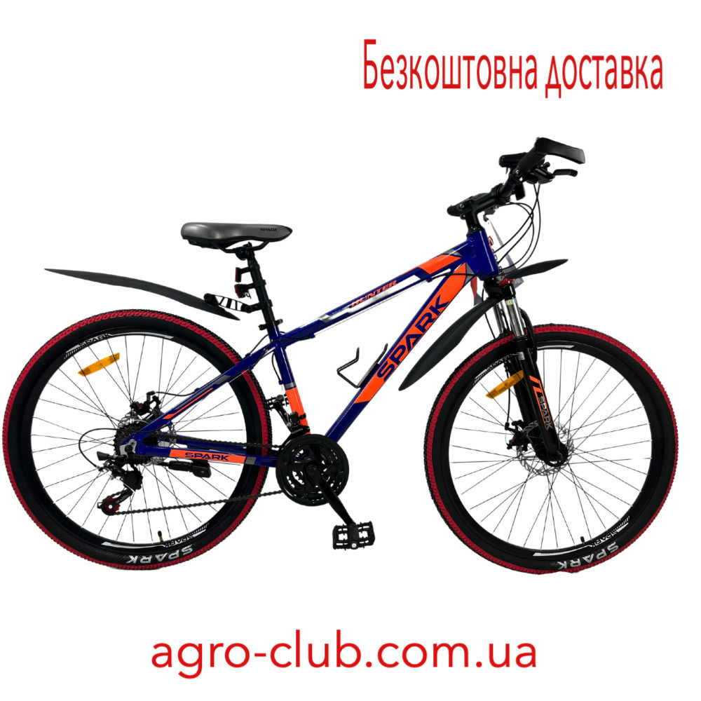 Спортивний велосипед SPARK HUNTER з алюмінієвою рамою 15", колеса – 27,5"