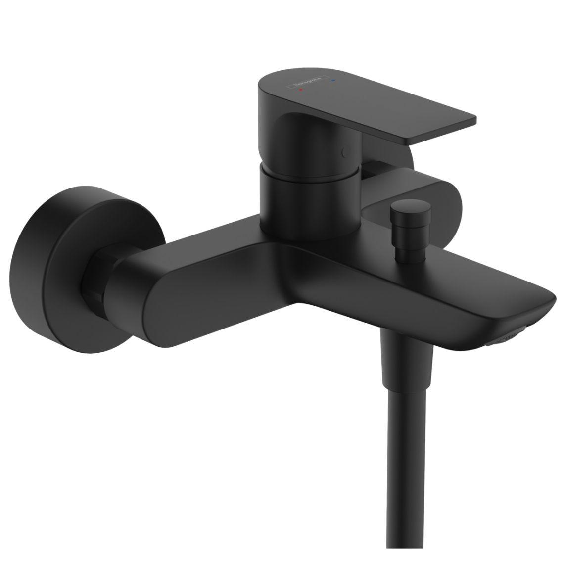 Змішувач для ванни Hansgrohe Rebris E 72450670 чорний матовий, фото 1