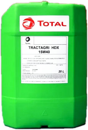 Олива моторна Tractagri HDX CI-4/CH-4 15W-40 20 л (128788) Total