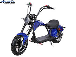 Електроскутер Chopper 2000W 60V12Ah Blue r804-m3p/2000Bl синій