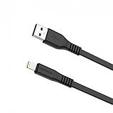 USB кабель Tornado TX3 Lightning (2,4A/1м)- чорний, фото 2