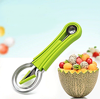 Набір приладів для видалення м'якоті з дині та кавуна, ніж-лопатка для нарізки дині та фруктів