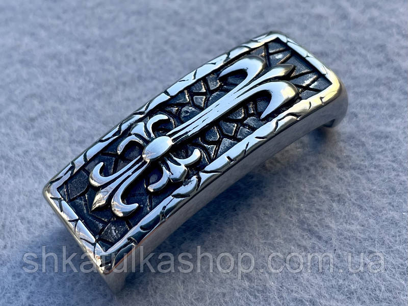 Намистина-протяжка з нержавіючої сталі Н3, фото 1