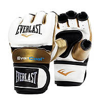 Перчатки для MMA Everlast Everstrike Training Gloves (839310-70-33) White/Gold S/M