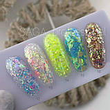 Saga Professional Гель для дизайну GALAXY Glitter №13, 8 мл, фото 6