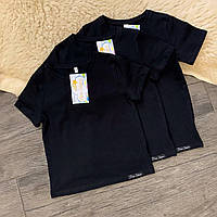 Детская футболка черная Five Stars KD0460-104р
