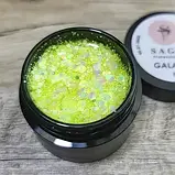 Saga Professional Гель для дизайну GALAXY Glitter №14, 8 мл, фото 3