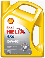 Масло моторное SHELL Helix HX6 10W-40 4л