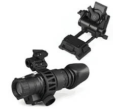 Тактичний монокуляр, Прилад нічного бачення Night Vision PVS-14 + адаптер на шолом L4G24, фото 3