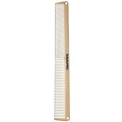 Гребінець для волосся BaByliss PRO Gold Metal Comb M3842E
