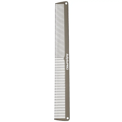 Гребінець для волосся BaByliss PRO Gunsteel Metal Comb M3843E