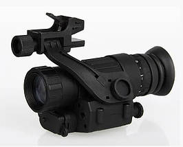 Монокуляр, Прилад нічного бачення Night Vision PVS-14 4х з J-arm кріпленнями на шолом, фото 3