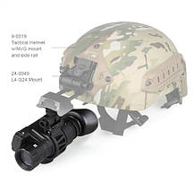Монокуляр, Прилад нічного бачення Night Vision PVS-14 4х з J-arm кріпленнями на шолом, фото 6