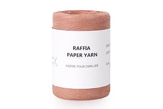 Raffia Paper Yarn, Рожеве золото №91