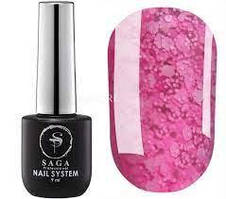 SAGA professional Гель-лак Мармелад 3 (малиновий з пластівцями), 9 мл