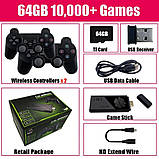 Портативна ігрова консоль приставка Game SEM FIO Lite 64gb 4K TV з бездротовим контролером, фото 3