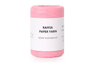 Raffia Paper Yarn, Рожевий лотос №23