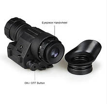 Прилад нічного бачення Night Vision PVS-14 4х із кріпленнями на шолом, фото 6