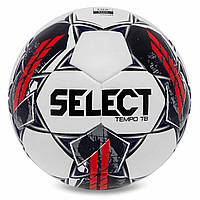 М'яч футбольний SELECT TEMPO TB FIFA BASIC V23 No5 білий-сірий