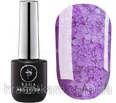 SAGA professional Гель-лак Мармелад 5 (бузковий з пластівцями), 9 мл