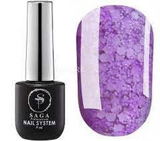 SAGA professional Гель-лак Мармелад 5 (бузковий з пластівцями), 9 мл