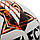 М'яч футбольний SELECT FLASH TURF FIFA BASIC V23 No4 білий-жовтогарячий, фото 4