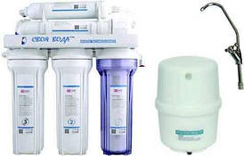 Фільтр CB-R03250-NP під кухонне миття з постфільтром 3+2 осмос (без насосу)