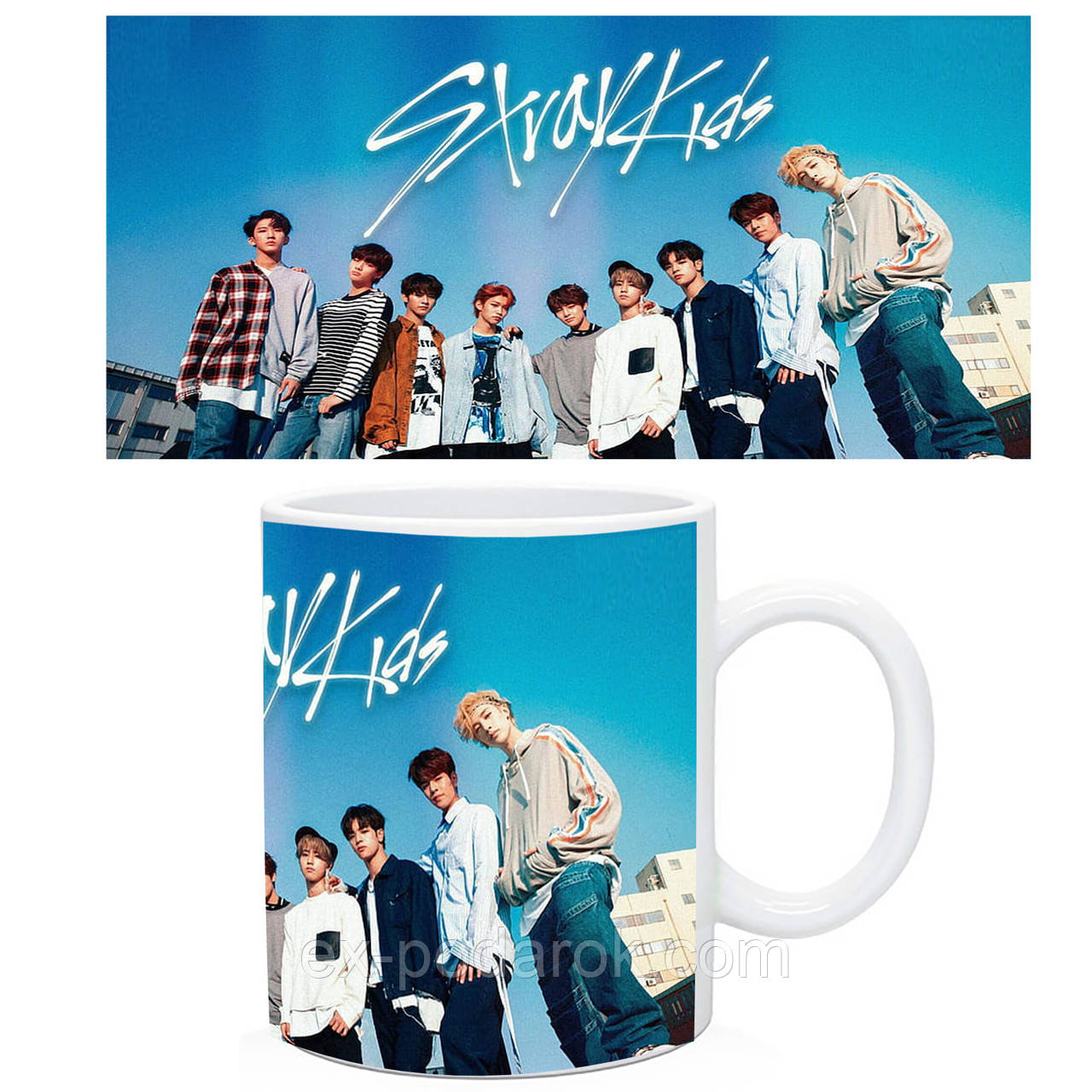 Чашка Stray Kids. Кухоль Стрей Кідс