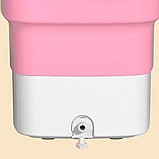 Пральна машина складана Angel Shield Рожева, фото 4